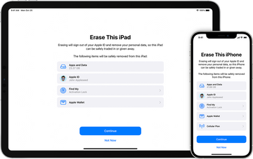 How to erase (Hard Reset) iPhone or iPad