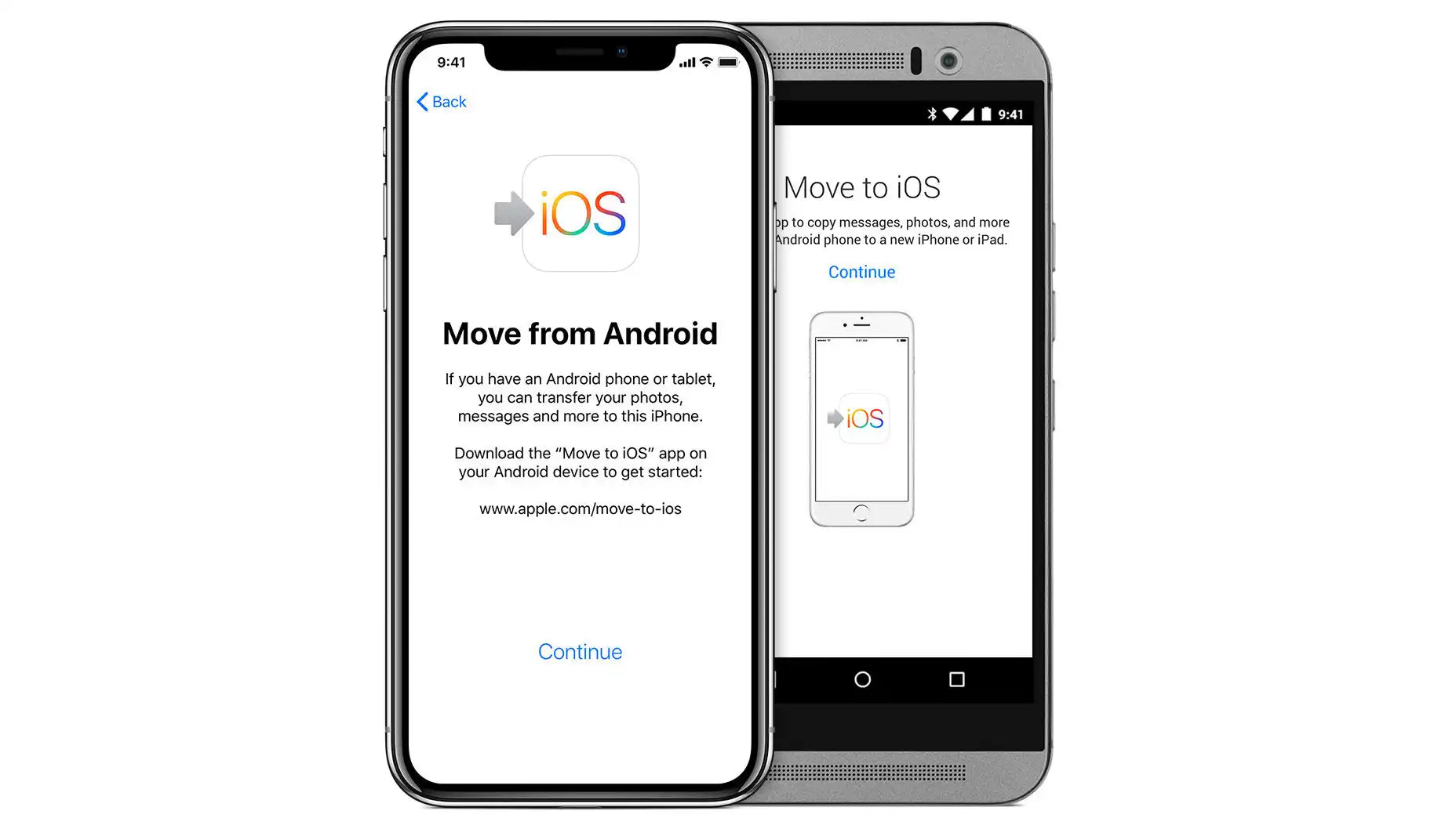 Move from Android to iPhone